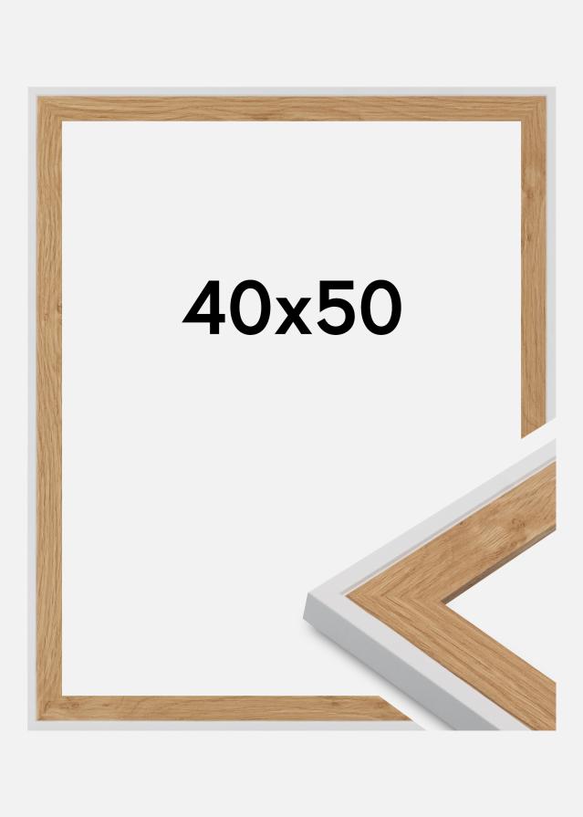 Πλαίσιο Clearline Ακρυλικό γυαλί Λευκό 40x50 cm