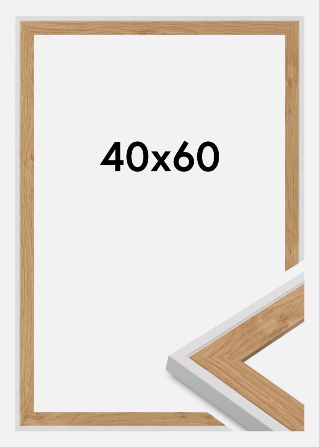 Πλαίσιο Clearline Ακρυλικό γυαλί Λευκό 40x60 cm