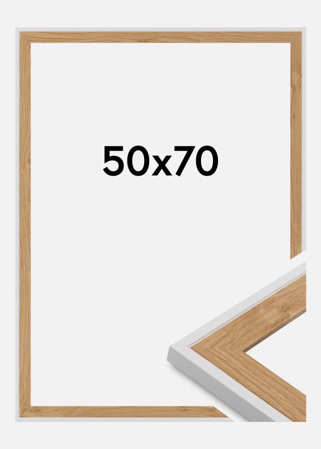 Πλαίσιο Clearline Ακρυλικό γυαλί Λευκό 50x70 cm