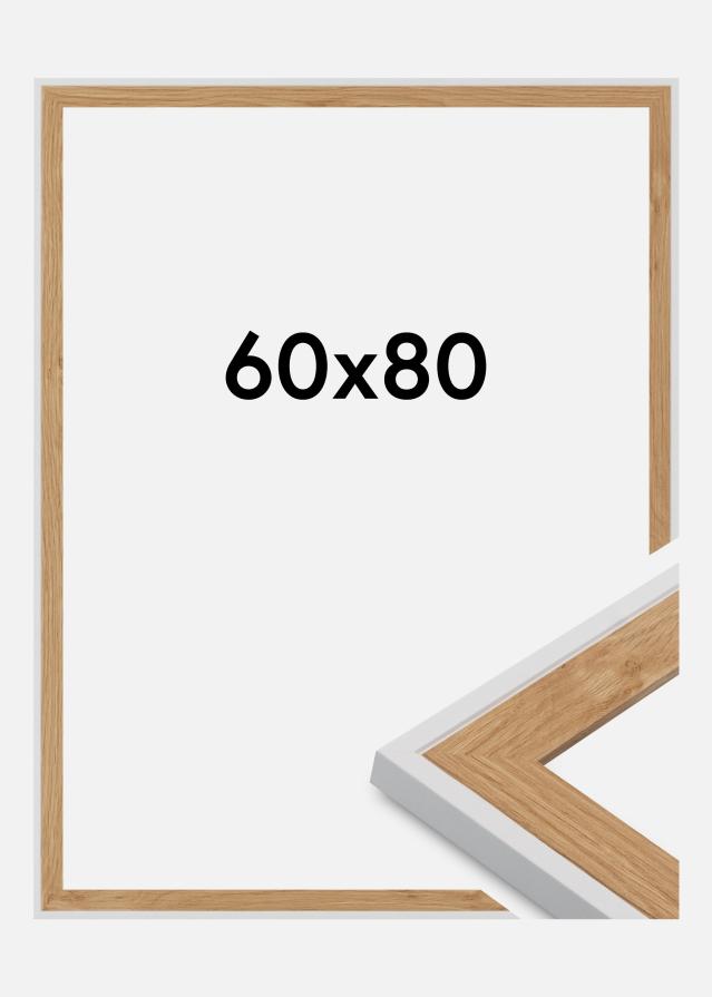 Πλαίσιο Clearline Ακρυλικό γυαλί Λευκό 60x80 cm