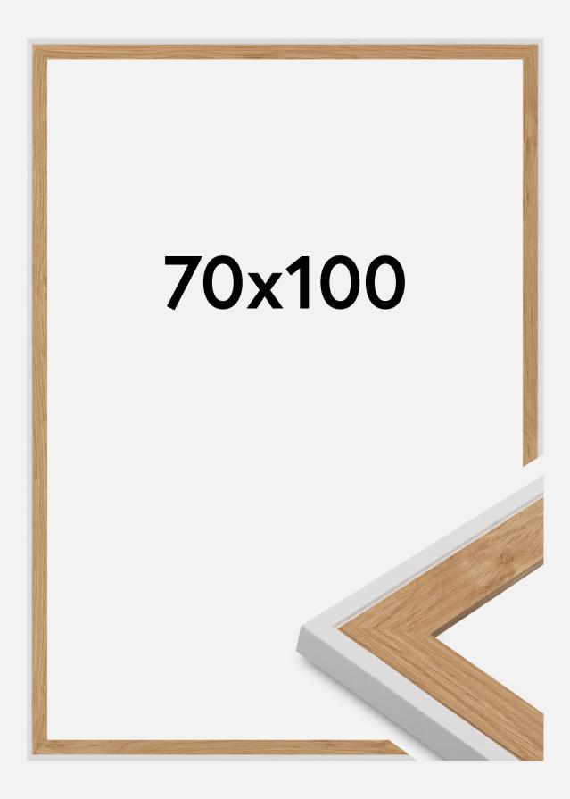 Πλαίσιο Clearline Ακρυλικό γυαλί Λευκό 70x100 cm