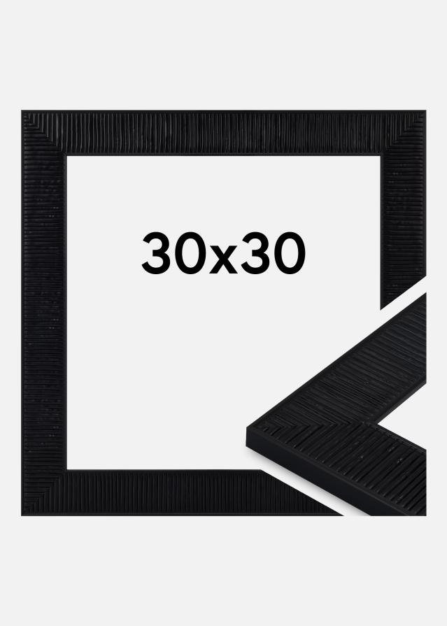 Πλαίσιο Lund Ακρυλικό γυαλί Μαύρο 30x30 cm