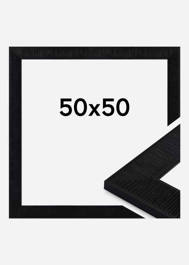 Πλαίσιο Lund Ακρυλικό γυαλί Μαύρο 50x50 cm