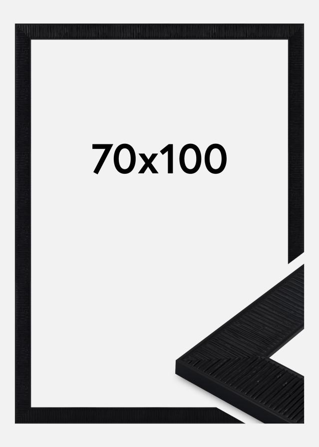 Πλαίσιο Lund Ακρυλικό γυαλί Μαύρο 70x100 cm