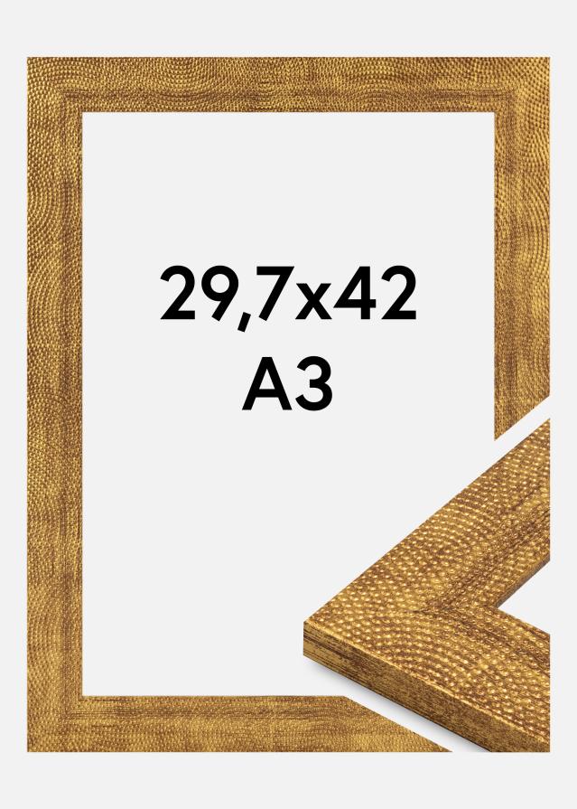 Πλαίσιο Linea Ακρυλικό γυαλί Χρυσός 29.7x42 cm (A3)