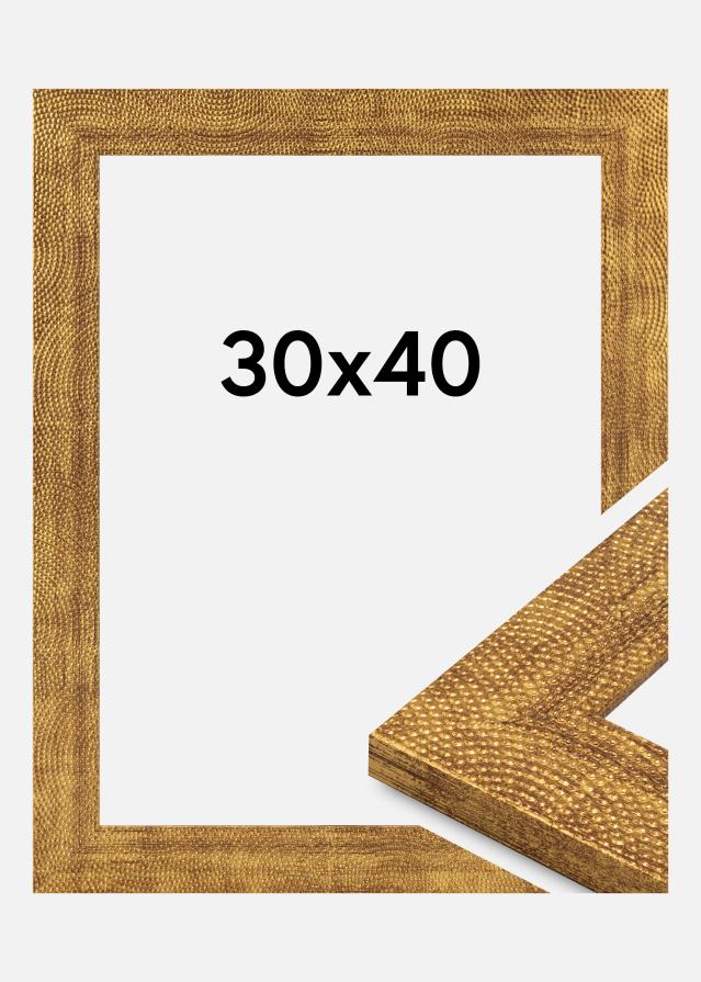 Πλαίσιο Linea Ακρυλικό γυαλί Χρυσός 30x40 cm