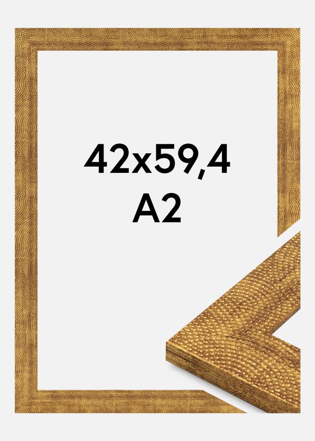 Πλαίσιο Linea Ακρυλικό γυαλί Χρυσός 42x59.4 cm (A2)