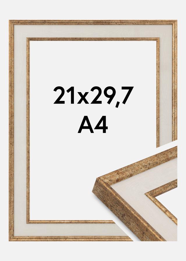 Πλαίσιο Dolly Ακρυλικό γυαλί Χρυσός 21x29.7 cm (A4)