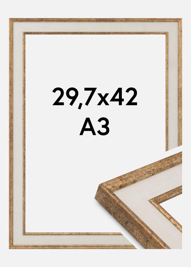 Πλαίσιο Dolly Ακρυλικό γυαλί Χρυσός 29.7x42 cm (A3)