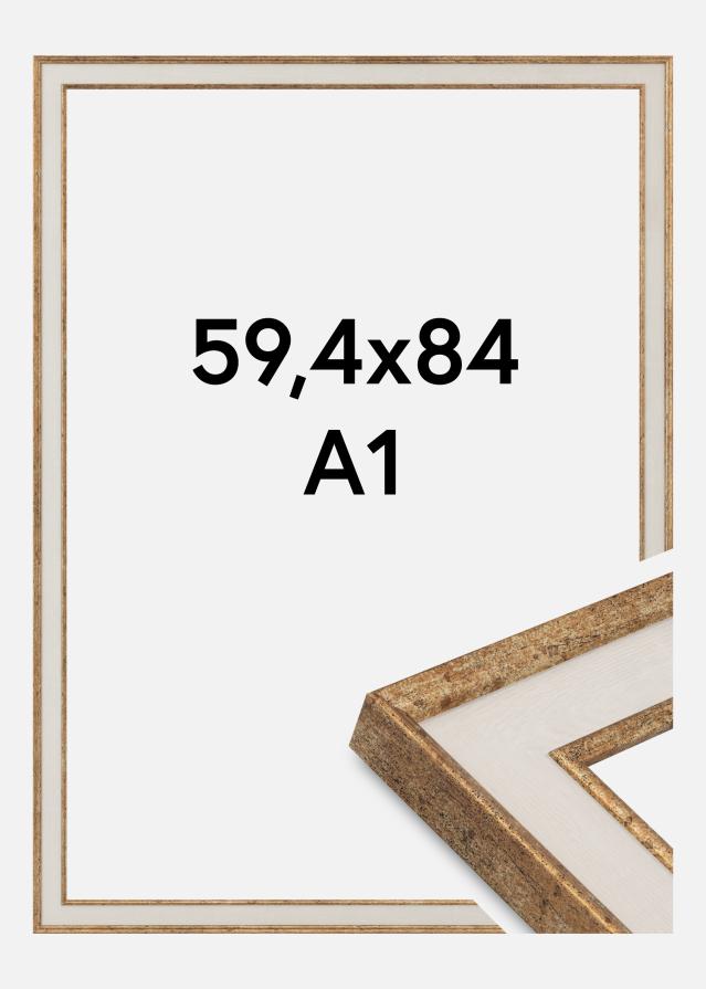 Πλαίσιο Dolly Ακρυλικό γυαλί Χρυσός 59.4x84 cm (A1)