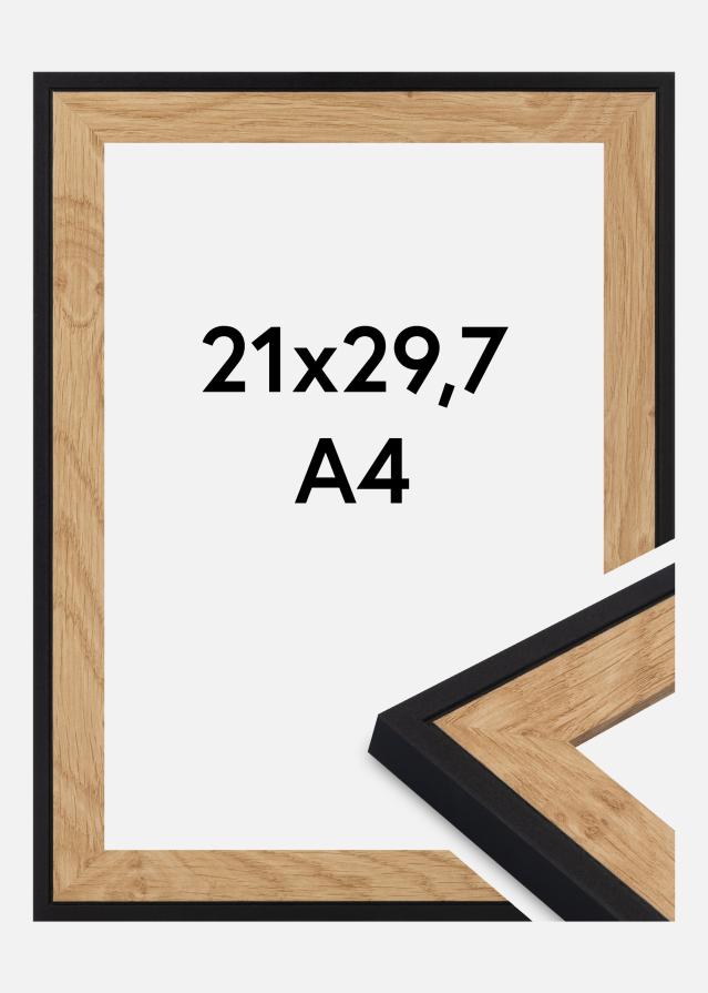 Πλαίσιο Iris Ακρυλικό γυαλί Μαύρο 21x29.7 cm (A4)