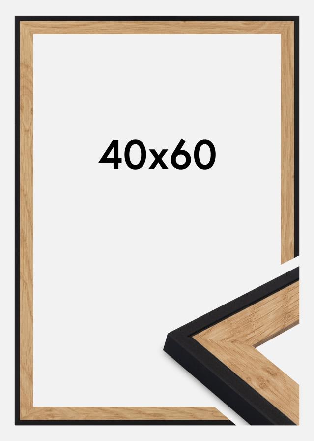 Πλαίσιο Iris Ακρυλικό γυαλί Μαύρο 40x60 cm