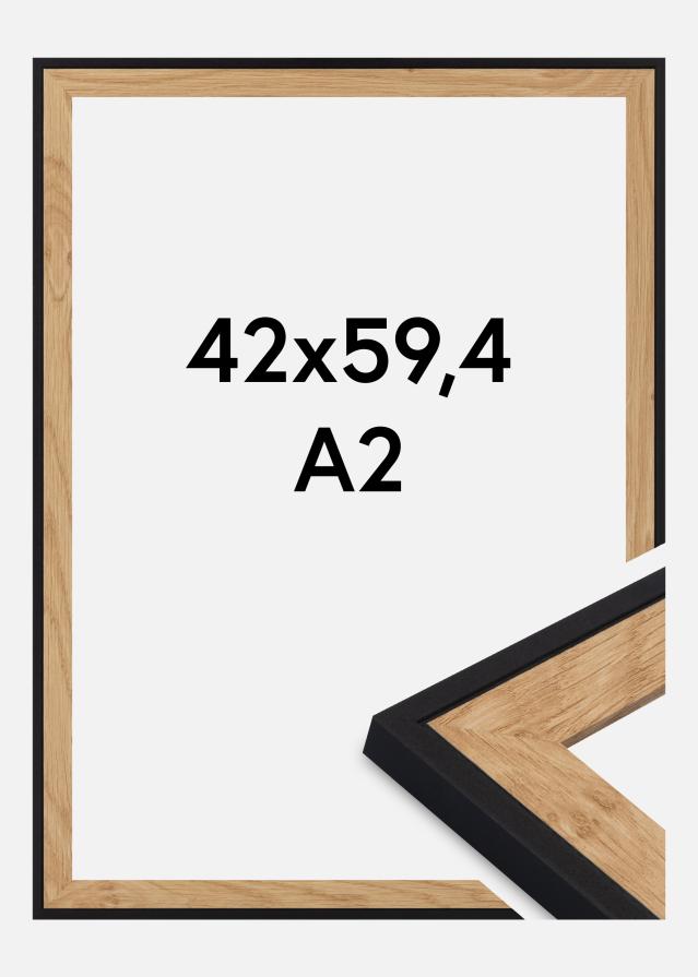 Πλαίσιο Iris Ακρυλικό γυαλί Μαύρο 42x59.4 cm (A2)