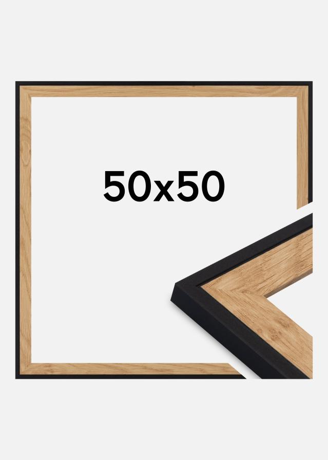 Πλαίσιο Iris Ακρυλικό γυαλί Μαύρο 50x50 cm