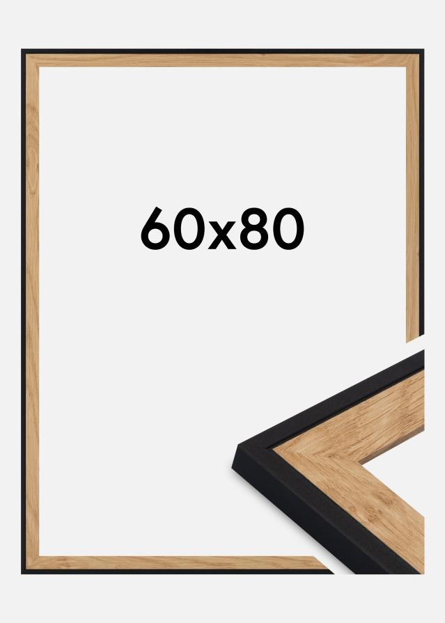 Πλαίσιο Iris Ακρυλικό γυαλί Μαύρο 60x80 cm