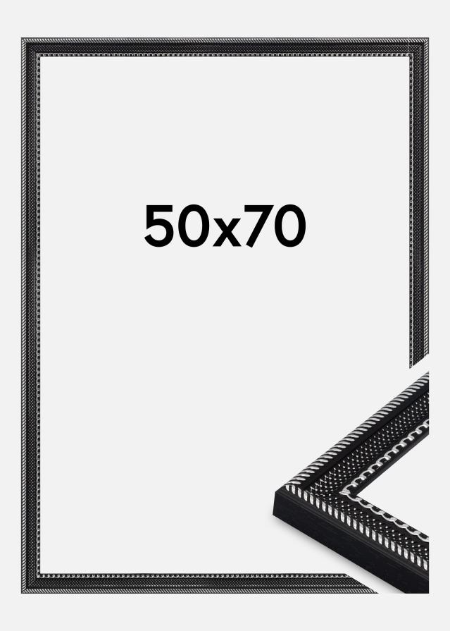 Πλαίσιο Trellis Ακρυλικό γυαλί Μαύρο 50x70 cm