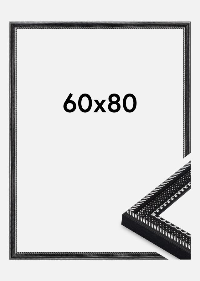 Πλαίσιο Trellis Ακρυλικό γυαλί Μαύρο 60x80 cm