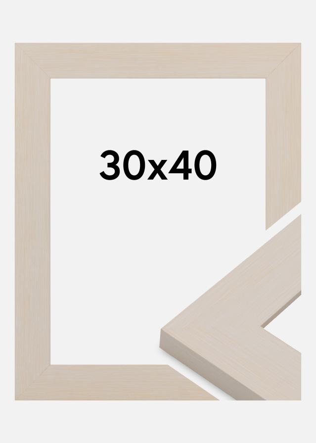 Πλαίσιο Pembrokeshire Ακρυλικό γυαλί Λευκό 30x40 cm