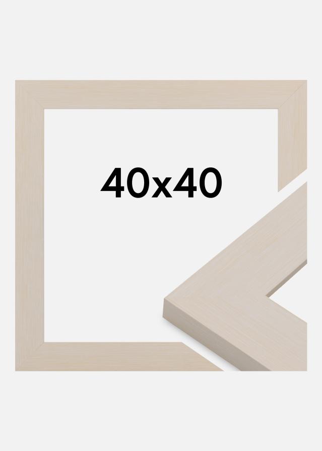 Πλαίσιο Pembrokeshire Ακρυλικό γυαλί Λευκό 40x40 cm