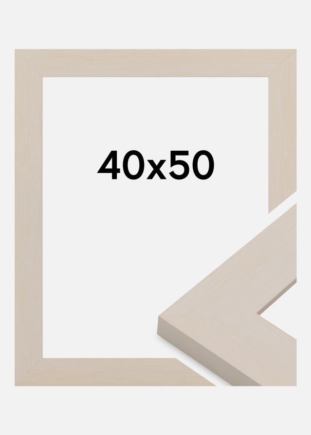 Πλαίσιο Pembrokeshire Ακρυλικό γυαλί Λευκό 40x50 cm