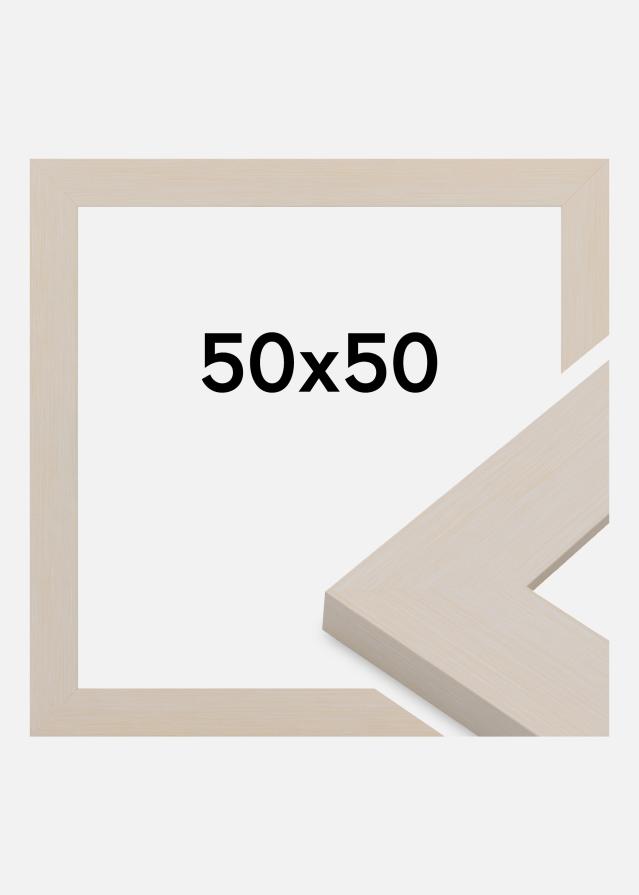 Πλαίσιο Pembrokeshire Ακρυλικό γυαλί Λευκό 50x50 cm