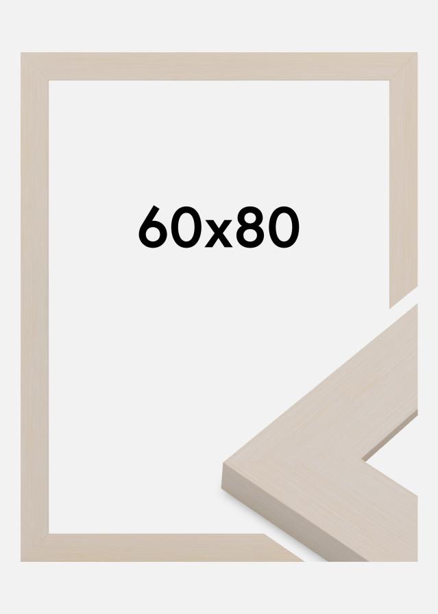 Πλαίσιο Pembrokeshire Ακρυλικό γυαλί Λευκό 60x80 cm