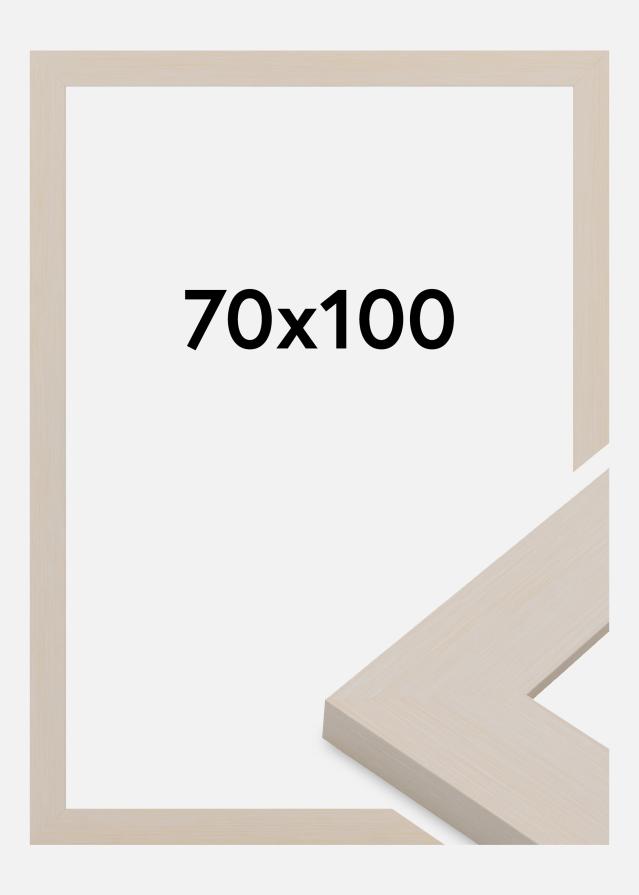 Πλαίσιο Pembrokeshire Ακρυλικό γυαλί Λευκό 70x100 cm