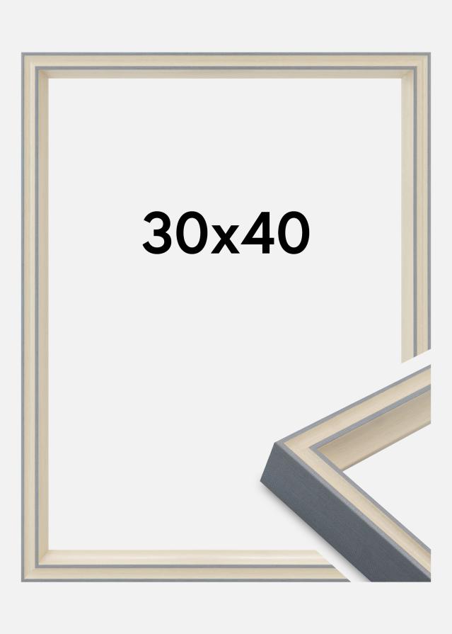 Πλαίσιο Riga Ακρυλικό γυαλί Γκρι 30x40 cm