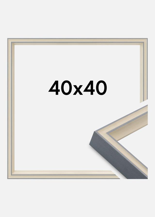 Πλαίσιο Riga Ακρυλικό γυαλί Γκρι 40x40 cm