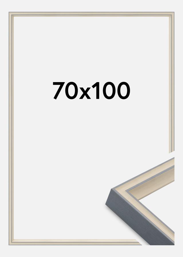 Πλαίσιο Riga Ακρυλικό γυαλί Γκρι 70x100 cm