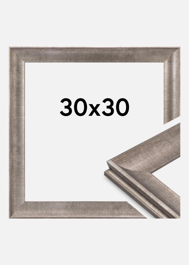 Πλαίσιο Conca Ακρυλικό γυαλί Ασημί 30x30 cm