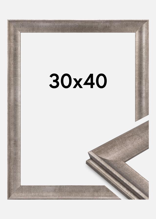 Πλαίσιο Conca Ακρυλικό γυαλί Ασημί 30x40 cm