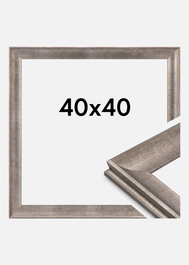 Πλαίσιο Conca Ακρυλικό γυαλί Ασημί 40x40 cm