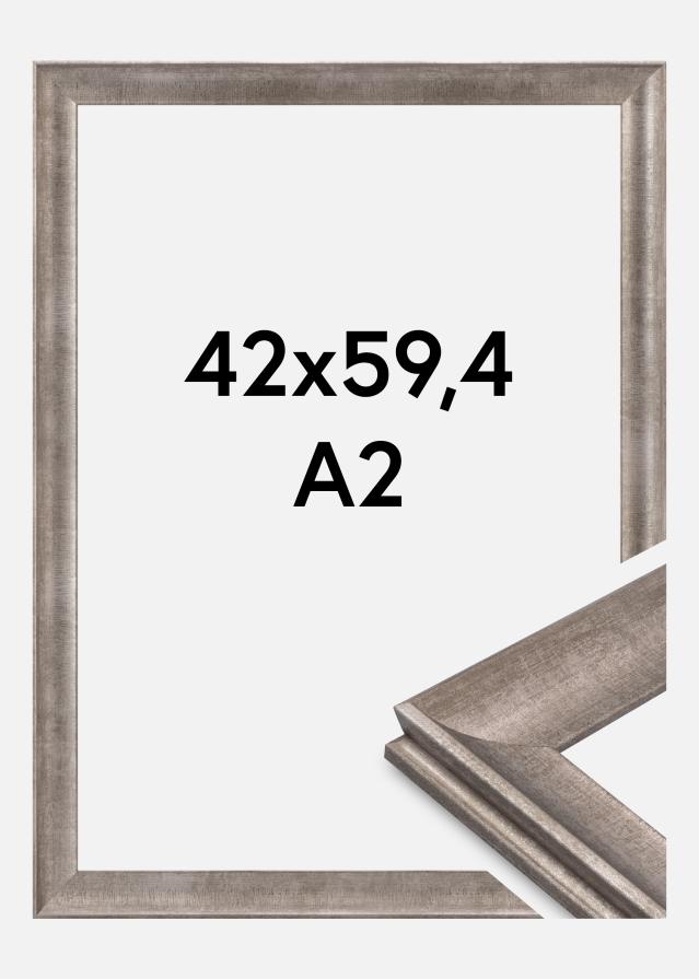 Πλαίσιο Conca Ακρυλικό γυαλί Ασημί 42x59.4 cm (A2)