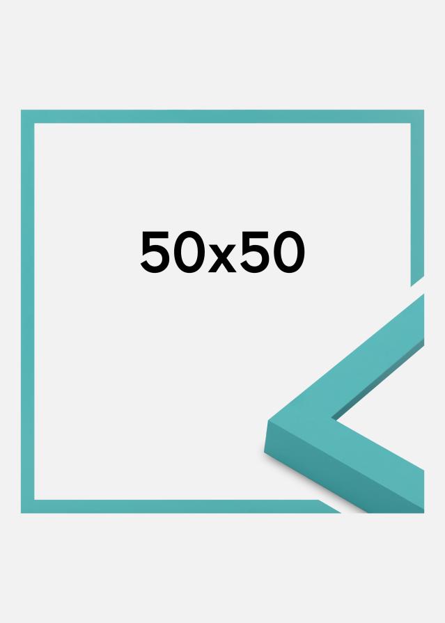 Πλαίσιο Selection Ακρυλικό γυαλί Aqua Blue 50x50 cm