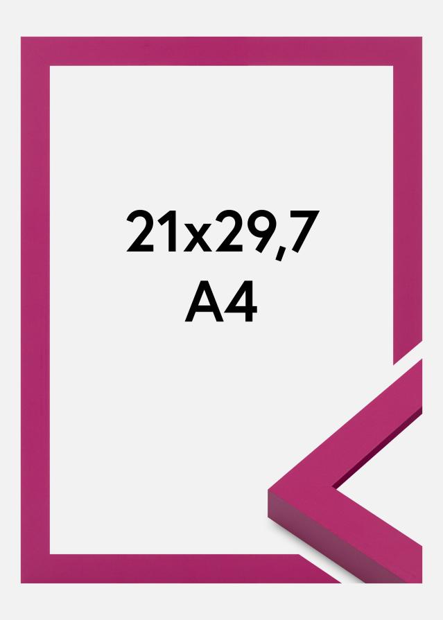 Πλαίσιο Selection Ακρυλικό γυαλί Bubblegum Pink 21x29.7 cm (A4)