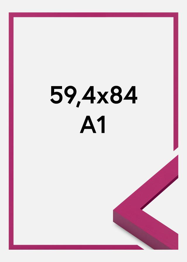 Πλαίσιο Selection Ακρυλικό γυαλί Bubblegum Pink 59.4x84,1 cm (A1)