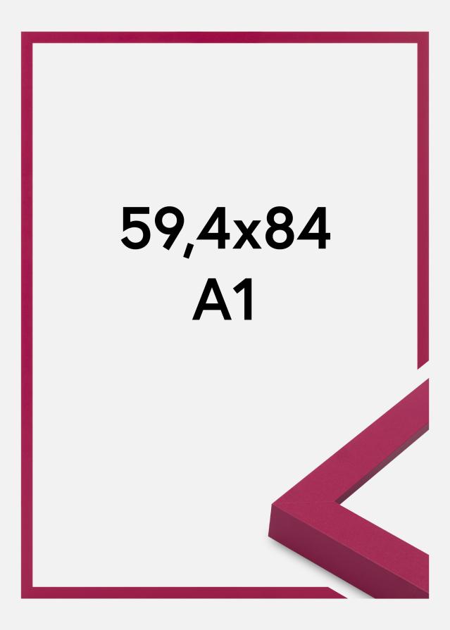 Πλαίσιο Selection Ακρυλικό γυαλί Hot Pink 59.4x84,1 cm (A1)