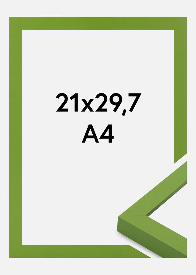 Πλαίσιο Selection Ακρυλικό γυαλί Lime Green 21x29.7 cm (A4)