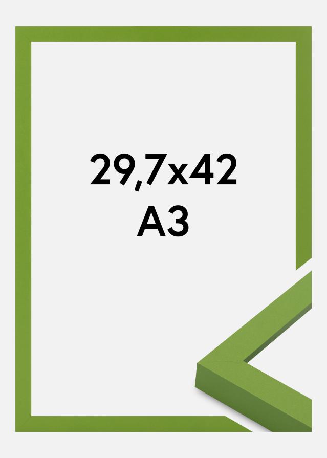 Πλαίσιο Selection Ακρυλικό γυαλί Lime Green 29.7x42 cm (A3)