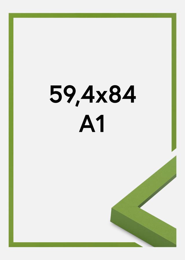 Πλαίσιο Selection Ακρυλικό γυαλί Lime Green 59.4x84,1 cm (A1)