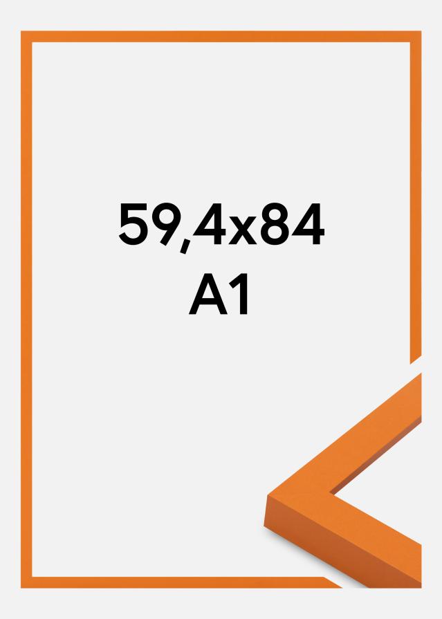 Πλαίσιο Selection Ακρυλικό γυαλί Πορτοκαλί 59.4x84,1 cm (A1)