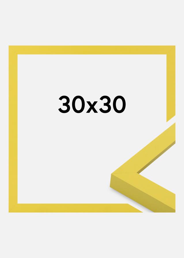 Πλαίσιο Selection Ακρυλικό γυαλί Yellow 30x30 cm