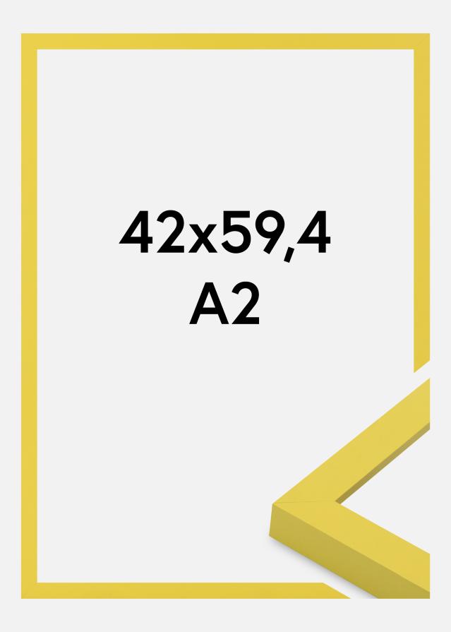 Πλαίσιο Selection Ακρυλικό γυαλί Yellow 42x59.4 cm (A2)