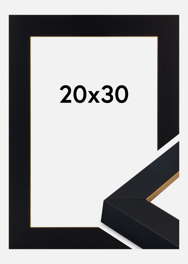 Πλαίσιο Sussex Ακρυλικό γυαλί Μαύρο/Χρυσό 20x30 cm