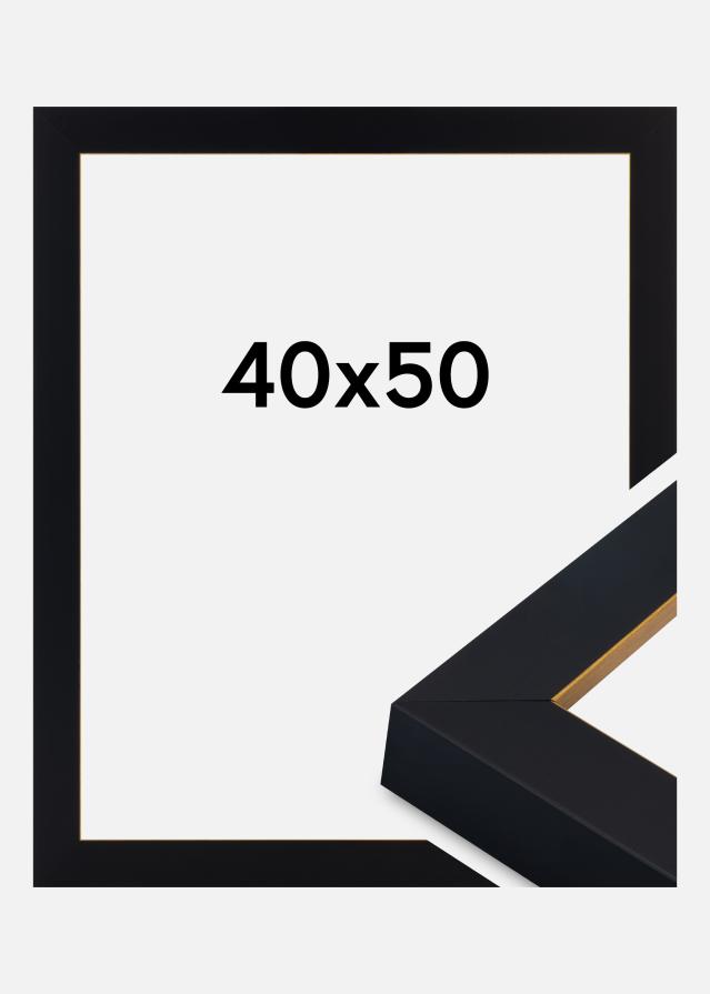 Πλαίσιο Sussex Ακρυλικό γυαλί Μαύρο/Χρυσό 40x50 cm