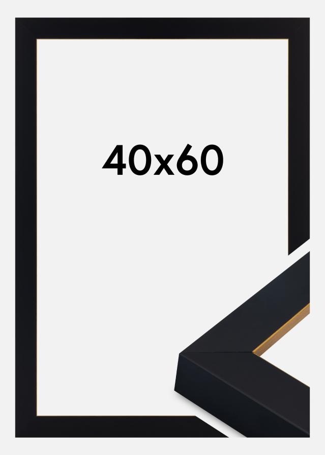 Πλαίσιο Sussex Ακρυλικό γυαλί Μαύρο/Χρυσό 40x60 cm