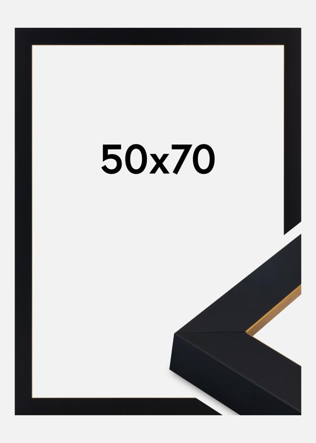 Πλαίσιο Sussex Ακρυλικό γυαλί Μαύρο/Χρυσό 50x70 cm