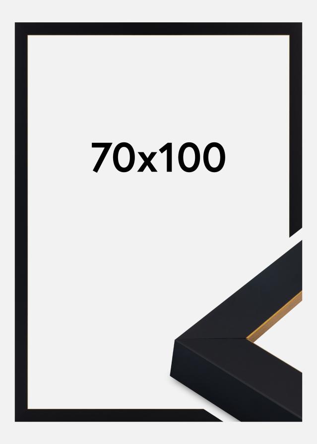 Πλαίσιο Sussex Ακρυλικό γυαλί Μαύρο/Χρυσό 70x100 cm