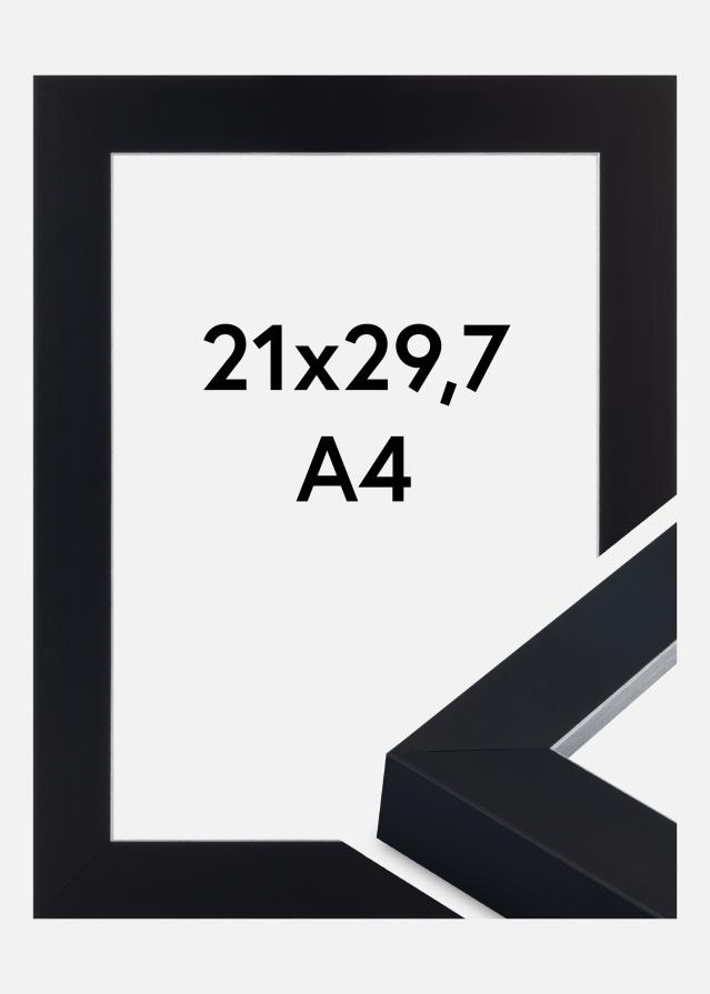 Πλαίσιο Sussex Ακρυλικό γυαλί Μαύρο/Ασημί 21x29.7 cm (A4)